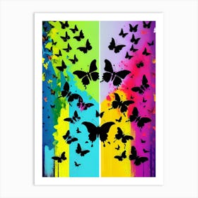 Butterfly Painting 84 Art Print