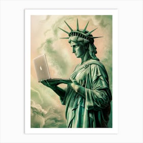 Statue Of Liberty 1 Art Print