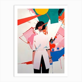 Asian Woman 3 Art Print