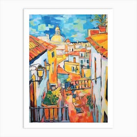 Cadiz Spain 2 Fauvist Painting Art Print