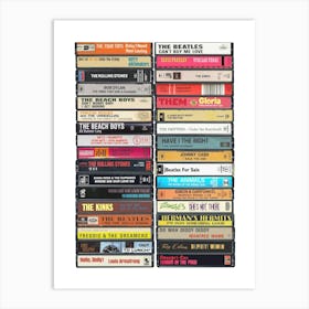 1964 Music - Cassette Print - Born in '64 Art Print