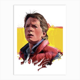 Back To The Future I Art Print