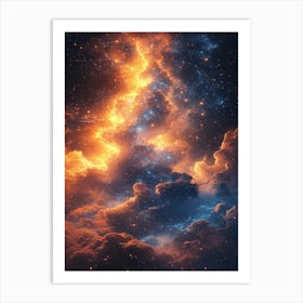 Clouds In The Sky 4 Art Print