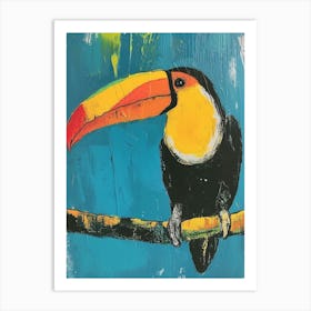 Toucan Pop Art Style 1 Art Print