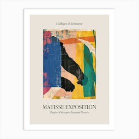 Gorilla 3 Matisse Inspired Exposition Animals Poster Art Print