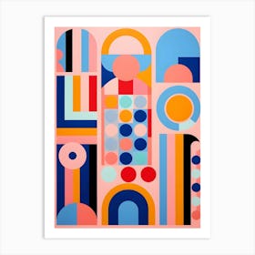 Abstract Shapes 4 Art Print