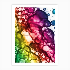 Alcohol Ink Art Print