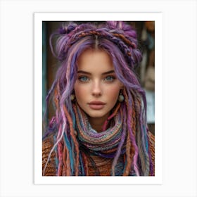 Dreadlocks Art Print