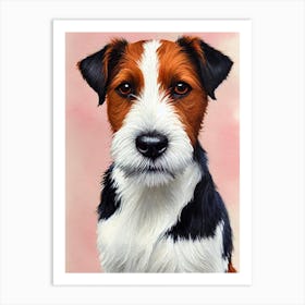 Parson Russell Terrier Watercolour Dog Art Print