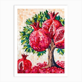 Pomegranate Tree 1 Art Print