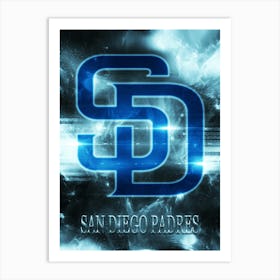 San Diego Padres 1 Art Print