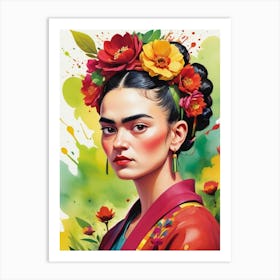 frida kahlo 6 Art Print