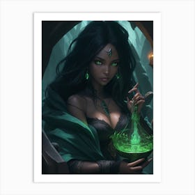 Sorceress Art Print