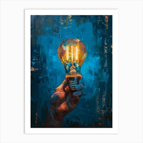 Light Bulb 30 Art Print