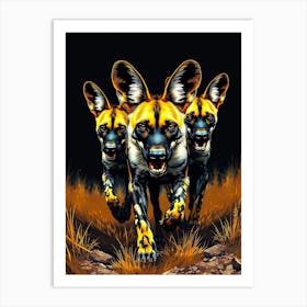 Wild Animal Creative Portrait 114 Art Print