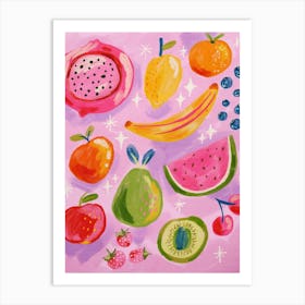 Fruit Painting 2 Art Print