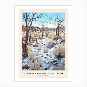 Joshua Tree National Park United States 1 Poster Art Print