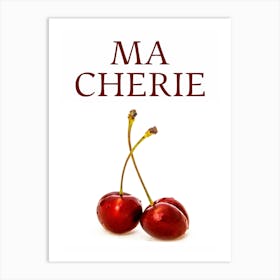 ma cherie Art Print