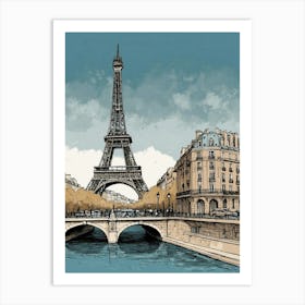 Paris Canvas Print Art Print