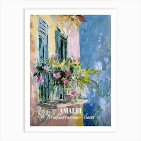 Mediterranean Views Amalfi 1 Art Print