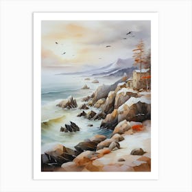 Rocky Shore 5 Art Print