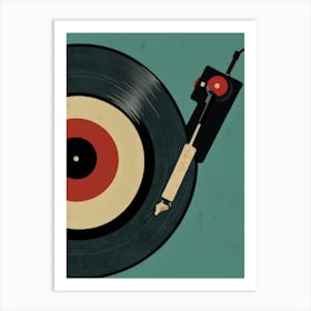 Vinyl Stock Videos & Royalty-Free Footage Art Print