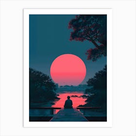 Sunset Art Print