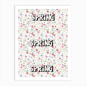 Spring Flowers 5 Art Print