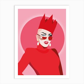 Sasha Velour Art Print