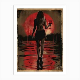 Blood And Wine 2 Art Print