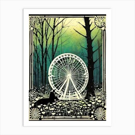 Ferris Wheel 2 Art Print