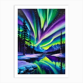 Colorful Landscape Art Print