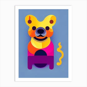 Teddy Bear Art Print