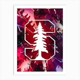 Stanford Cardinal 1 Art Print