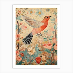 Finch 1 Detailed Bird Painting Art Print