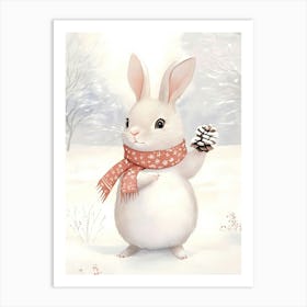 Snow Bunny 2 Art Print