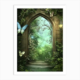 Fairy Door Art Art Print