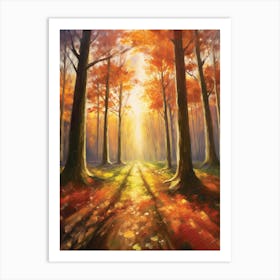 Autumn Forest 3 Art Print