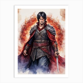 Dantes Inferno Art Print