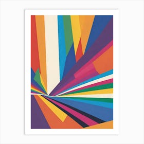 Pride Sunburst Art Print