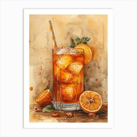 Iced Tea 14 Art Print