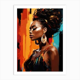 African Woman 63 Art Print