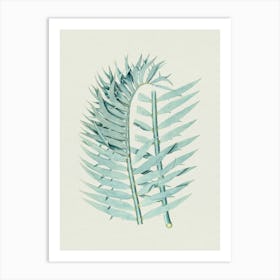 Palm Leaf 1 Art Print