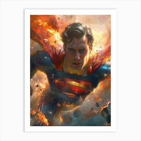 Superman 12 Art Print