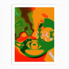 Psychedelic Painting 1 Art Print