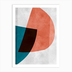 Contemporary forms 4 Art Print