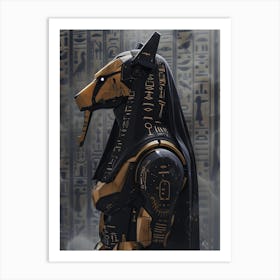 Egyptian Dog Art Print