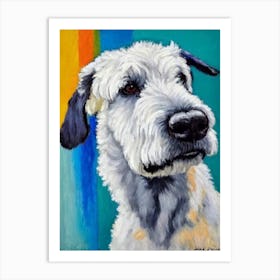 Bouvier Des Flandres 2 Fauvist Style Dog Art Print