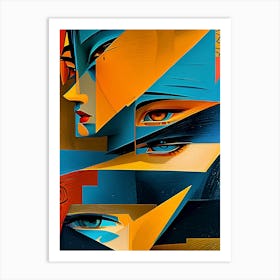 Abstract Painting 14 Art Print