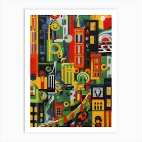 Lush Rhythms Art Print